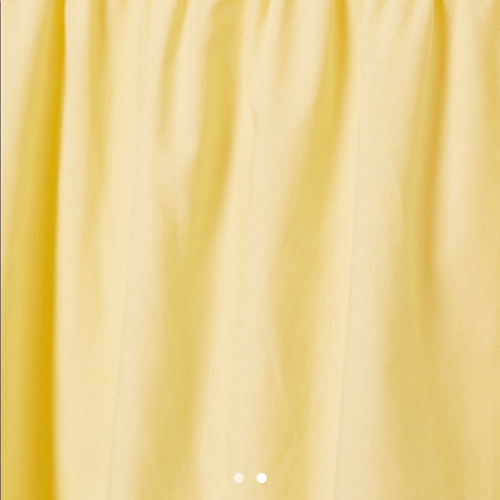 H&M 100% cotton yellow mini dress - Picture 3 of 3